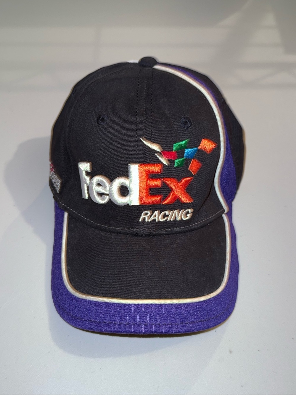 NASCAR FedEx Racing strapback hat
